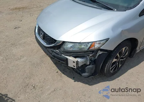 2013 Honda Civic Ex-L из США, поврежденный, VIN 2HGFB2F92DH555556